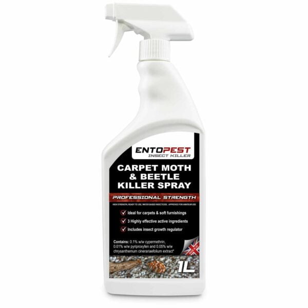 ProPest Carpet Beetle Control Carpet Beetle Moth Entopest Killer Spray